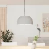Eglo Contrisa Pendant Ceiling Light - Light Grey -Homebase Sales Store 14302954 1435038224050778