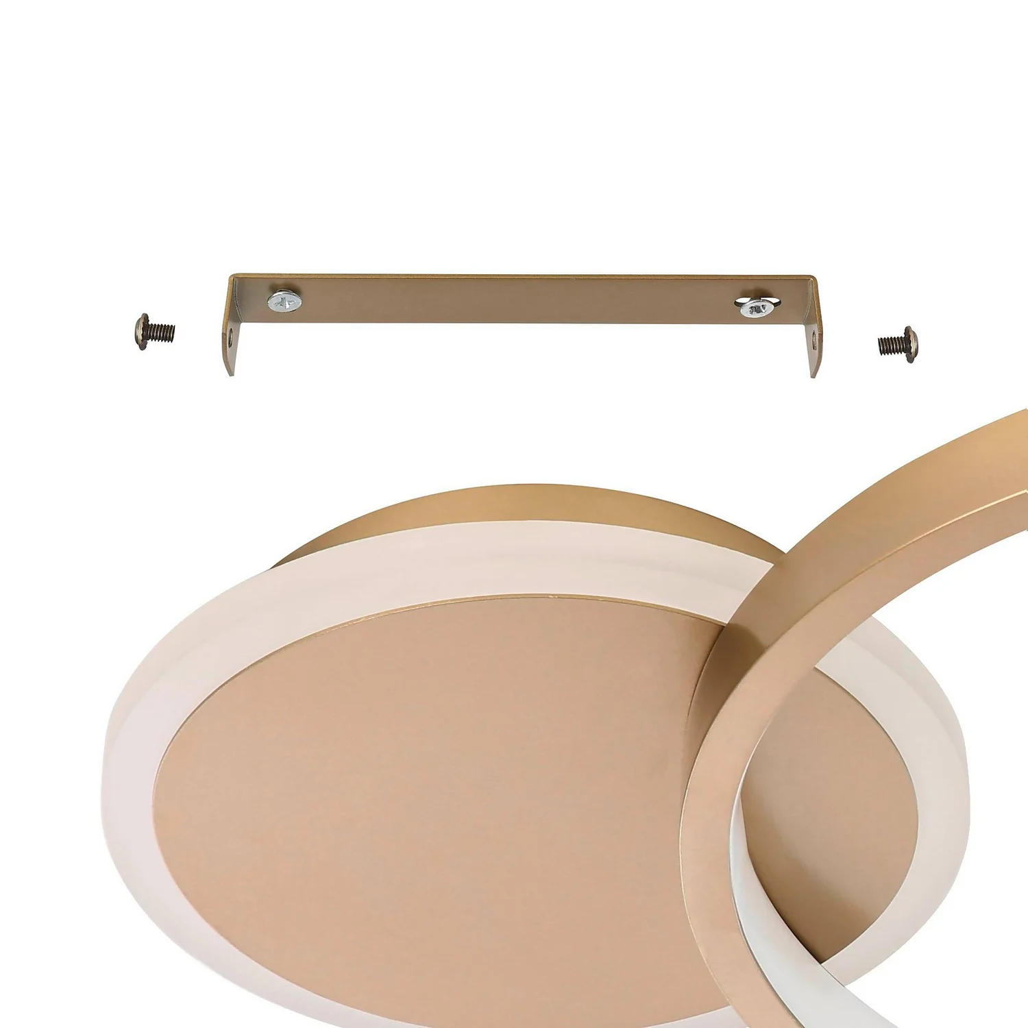 Eglo Gafares Connect Smart Flush Ceiling Light - Gold Eglo Gafares Connect Smart Flush Ceiling Light - Gold -Homebase Sales Store 14302965 1915038223724825
