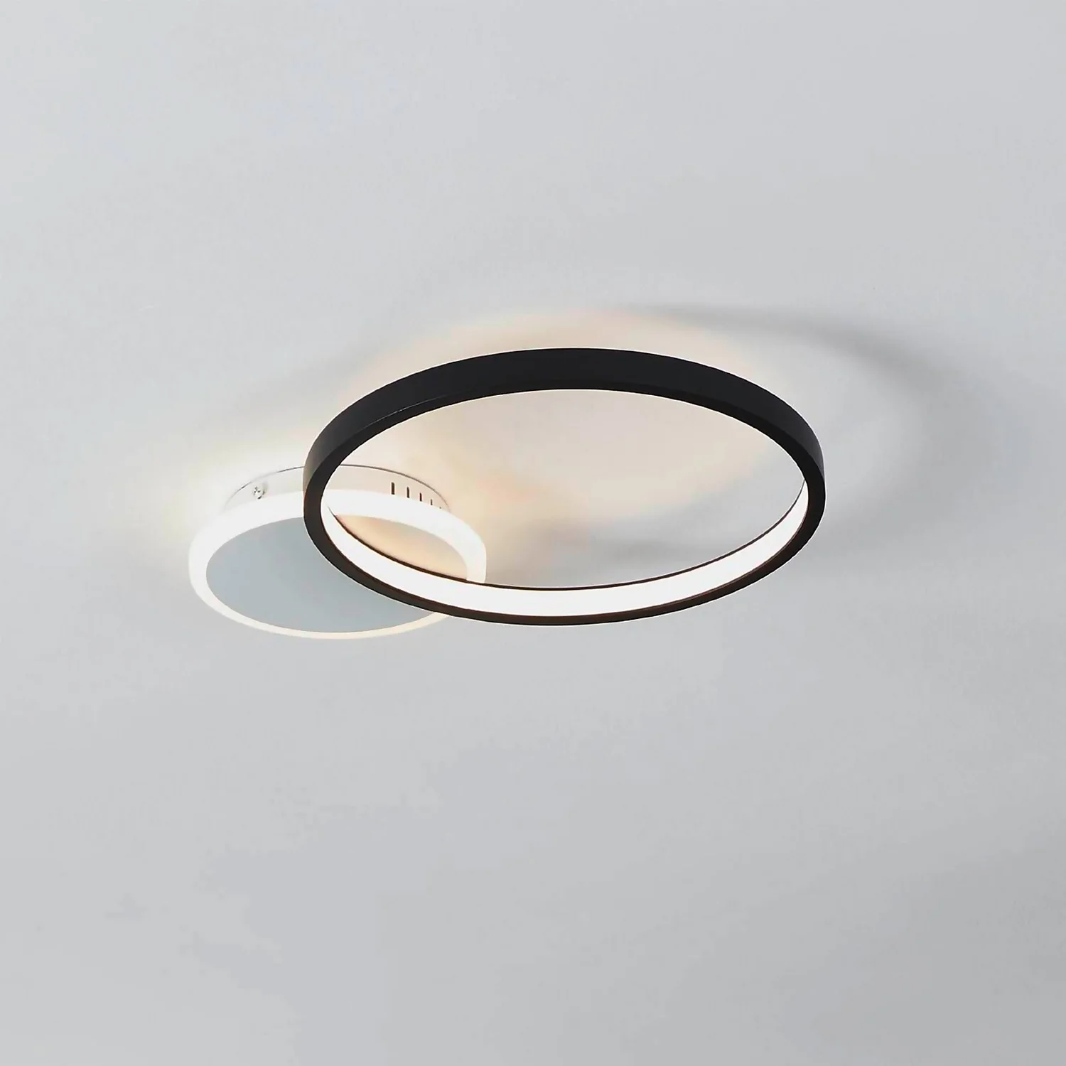 Eglo Gafares Connect Smart Flush Ceiling Light - Black Eglo Gafares Connect Smart Flush Ceiling Light - Black -Homebase Sales Store 14302966 1625038223725188
