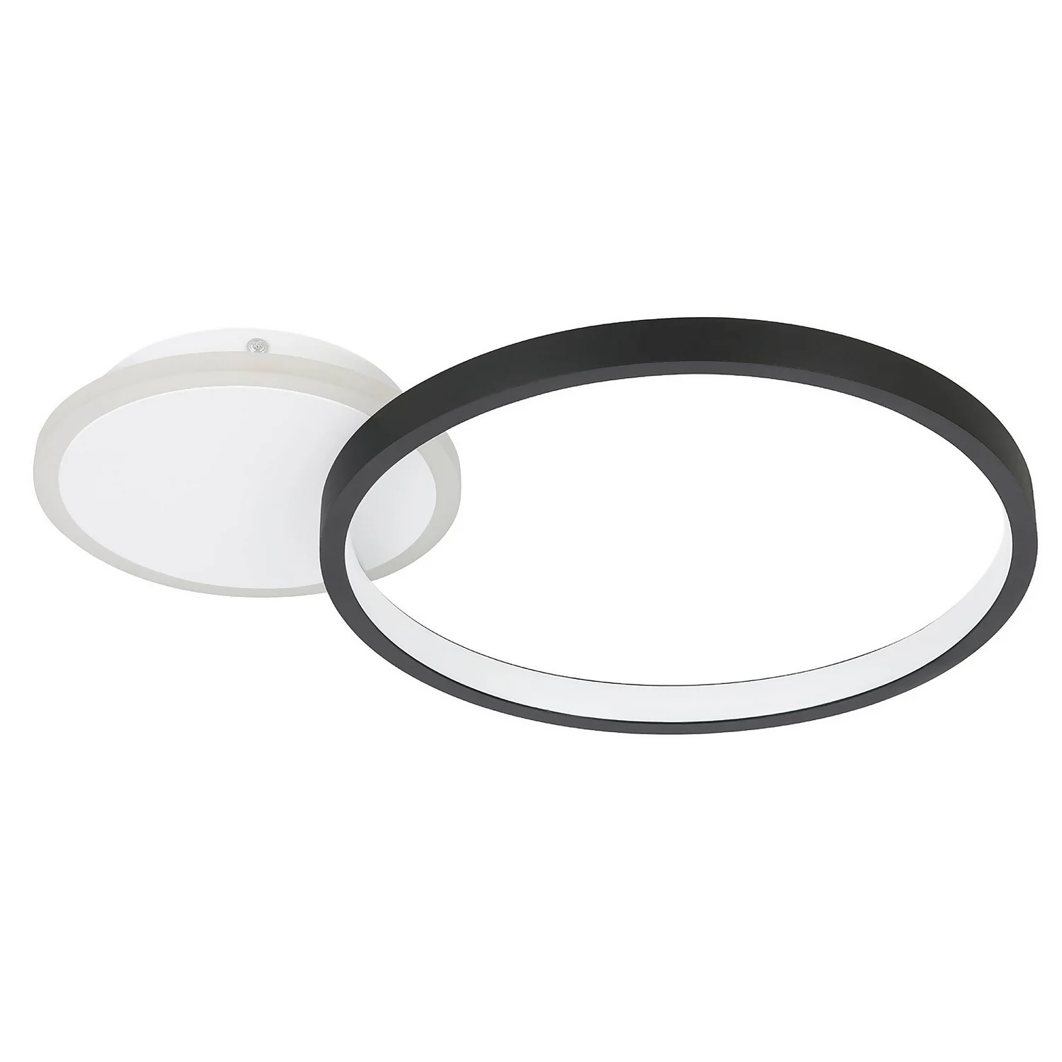 Eglo Gafares Connect Smart Flush Ceiling Light - Black Eglo Gafares Connect Smart Flush Ceiling Light - Black -Homebase Sales Store 14302966 1795038223775096