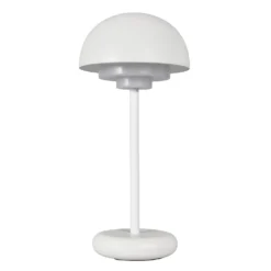 LED Rechargeable Table Lamp - White -Homebase Sales Store 14844211 1335059930643349